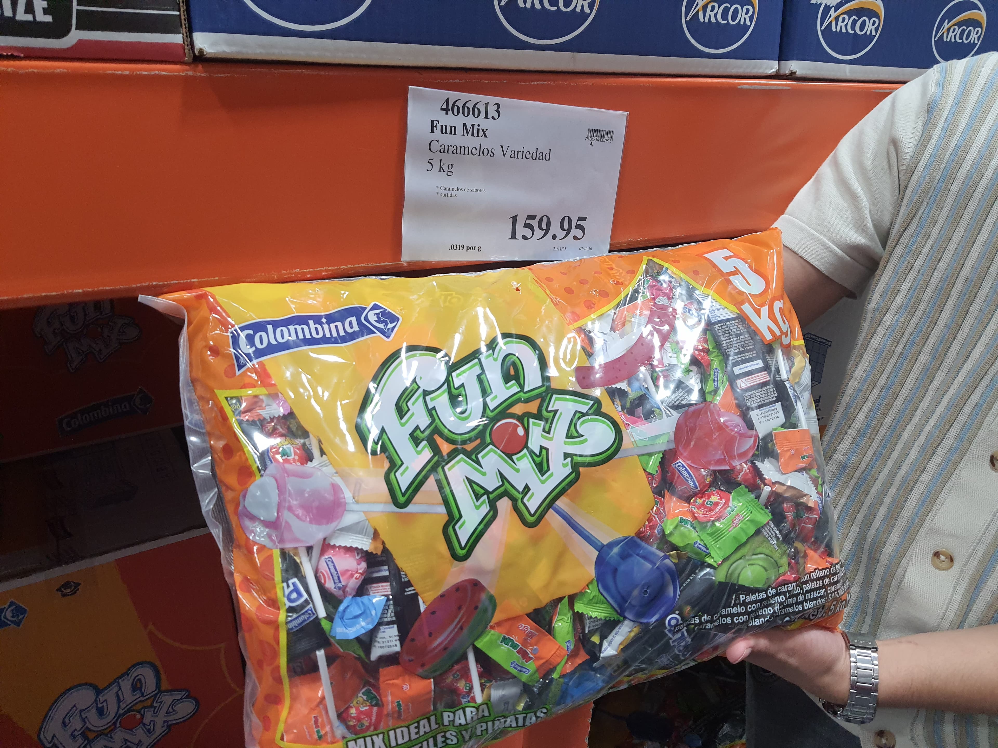 Caramelos surtidos Colombina Fun Mix 5 kg